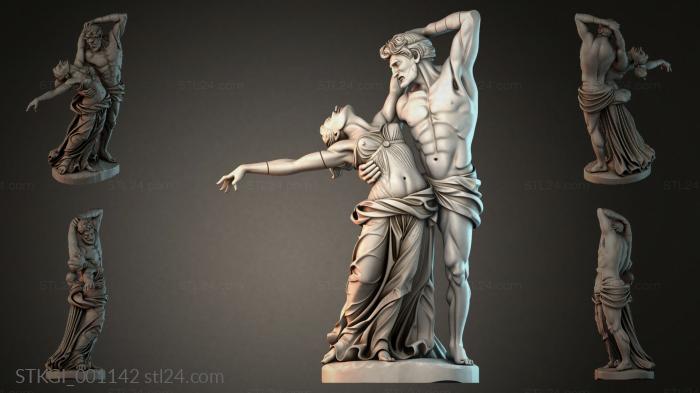Statues of girls (STKGI_001142) 3D models for cnc