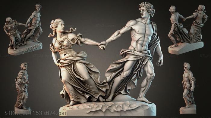 Statues of girls (STKGI_001153) 3D models for cnc