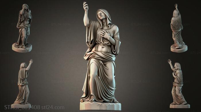 Statues of girls (STKGI_001408) 3D models for cnc