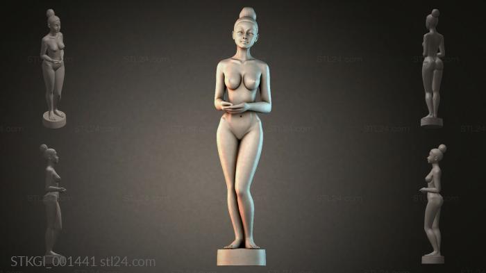 Statues of girls (STKGI_001441) 3D models for cnc