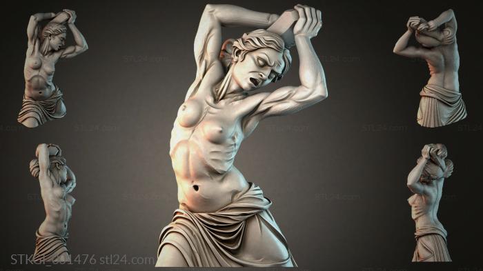 Statues of girls (STKGI_001476) 3D models for cnc