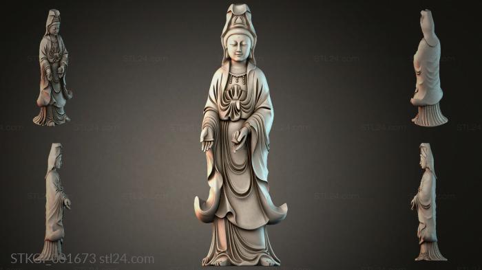Statues of girls (STKGI_001673) 3D models for cnc