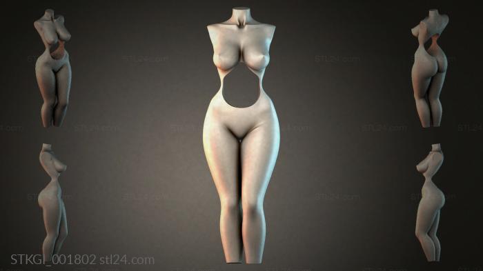 Statues of girls (STKGI_001802) 3D models for cnc