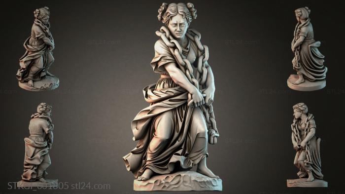 Statues of girls (STKGI_001805) 3D models for cnc