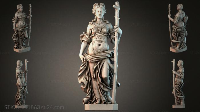 Statues of girls (STKGI_001863) 3D models for cnc