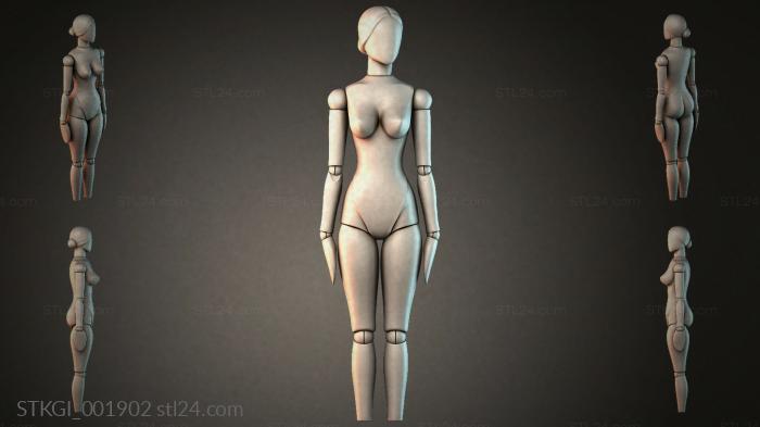 STKGI_001902 3d STL model