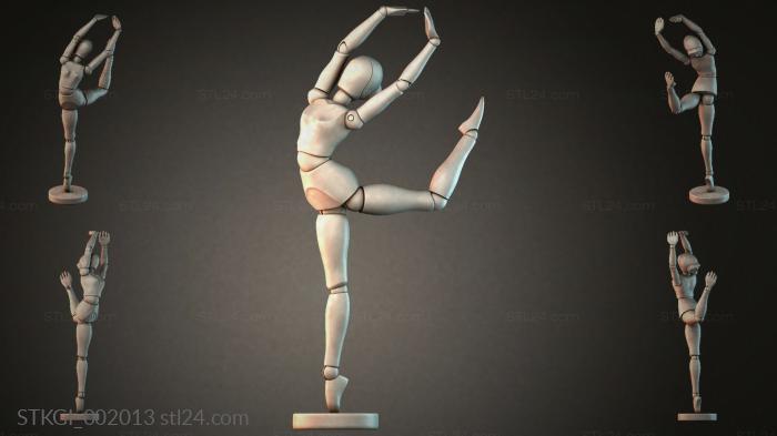 Statues of girls (STKGI_002013) 3D models for cnc