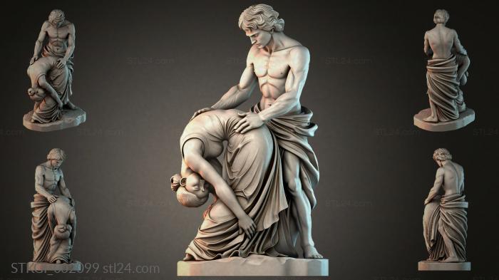 Statues of girls (STKGI_002099) 3D models for cnc