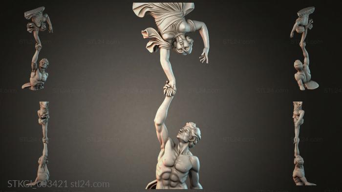 Statues of girls (STKGI_003421) 3D models for cnc