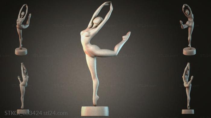 Statues of girls (STKGI_003424) 3D models for cnc