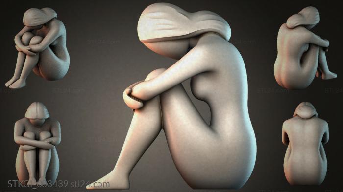 Statues of girls (STKGI_003439) 3D models for cnc