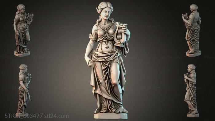 Statues of girls (STKGI_003477) 3D models for cnc
