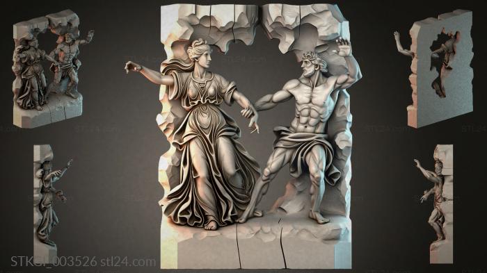 Statues of girls (STKGI_003526) 3D models for cnc