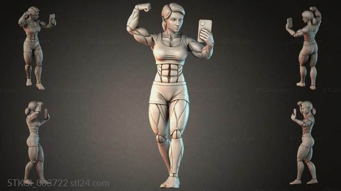 Statues of girls (STKGI_003722) 3D models for cnc