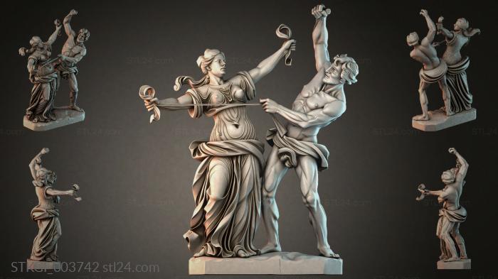 Statues of girls (STKGI_003742) 3D models for cnc