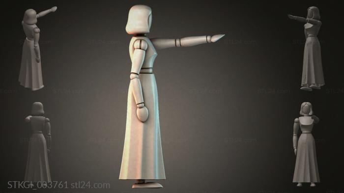 Statues of girls (STKGI_003761) 3D models for cnc