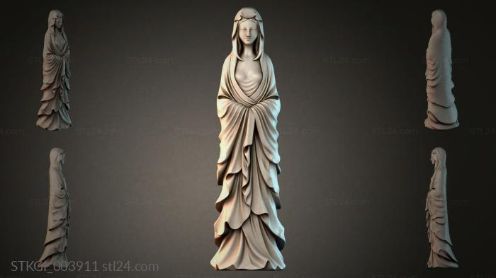 Statues of girls (STKGI_003911) 3D models for cnc