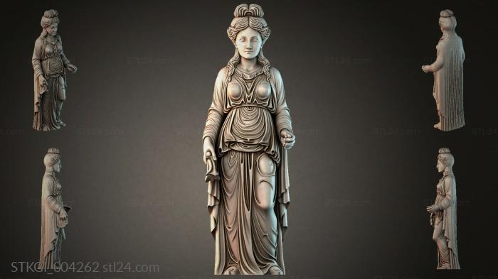 Statues of girls (STKGI_004262) 3D models for cnc
