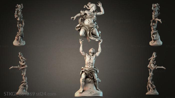 Statues of girls (STKGI_004269) 3D models for cnc