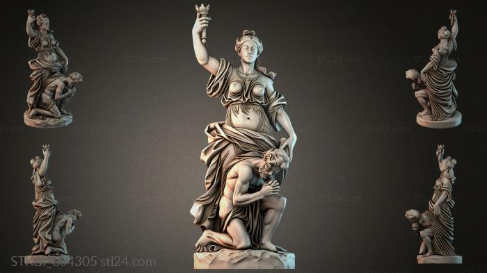 Statues of girls (STKGI_004305) 3D models for cnc