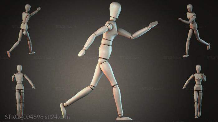 Statues of girls (STKGI_004698) 3D models for cnc