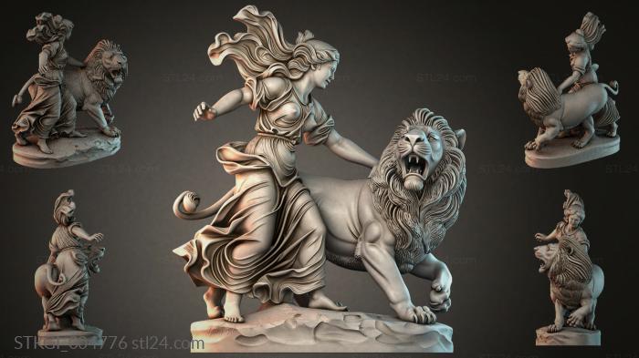 Statues of girls (STKGI_004776) 3D models for cnc