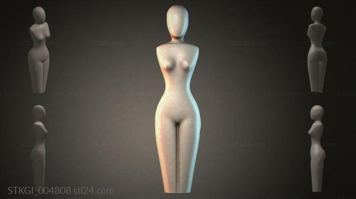 Statues of girls (STKGI_004808) 3D models for cnc