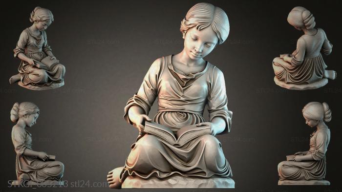 Statues of girls (STKGI_005213) 3D models for cnc