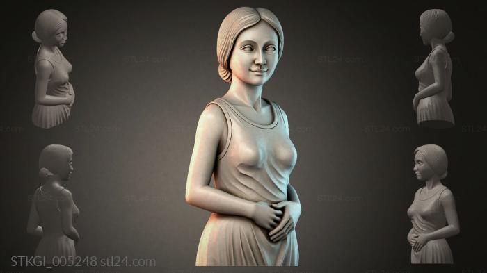 Statues of girls (STKGI_005248) 3D models for cnc