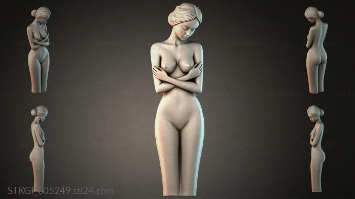 Statues of girls (STKGI_005249) 3D models for cnc
