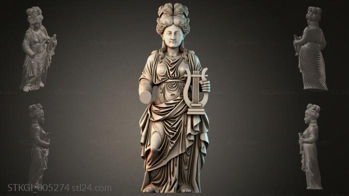 Statues of girls (STKGI_005274) 3D models for cnc
