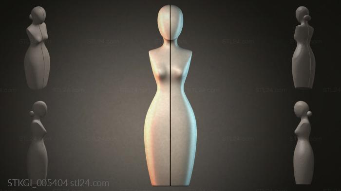 Statues of girls (STKGI_005404) 3D models for cnc