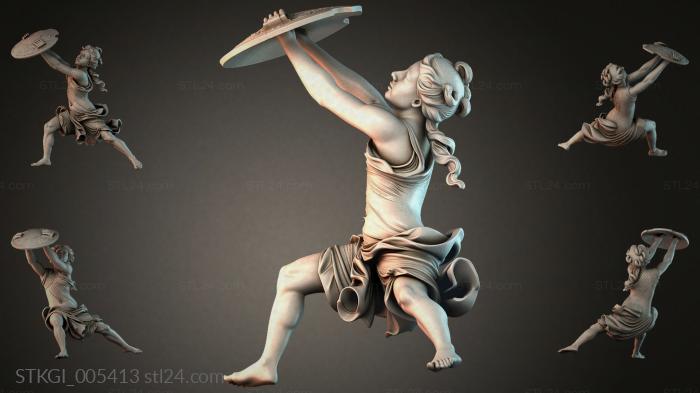 Statues of girls (STKGI_005413) 3D models for cnc