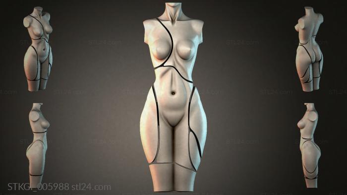 Statues of girls (STKGI_005988) 3D models for cnc