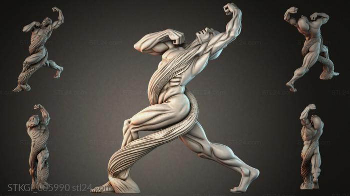 Statues of girls (STKGI_005990) 3D models for cnc