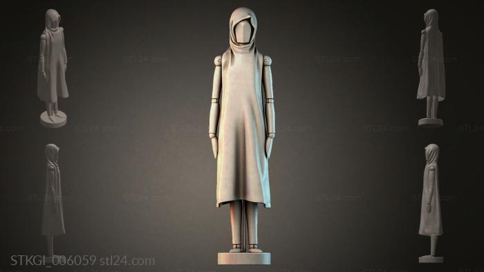 Statues of girls (STKGI_006059) 3D models for cnc