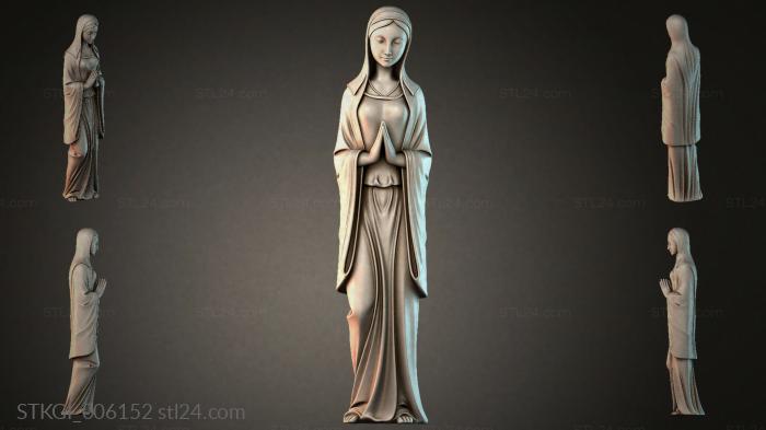 Statues of girls (STKGI_006152) 3D models for cnc