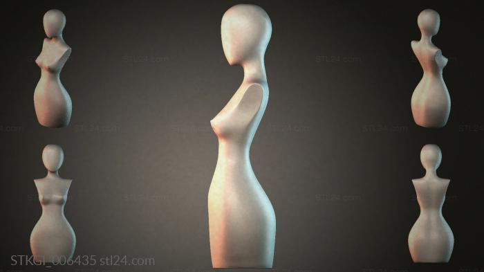 Statues of girls (STKGI_006435) 3D models for cnc