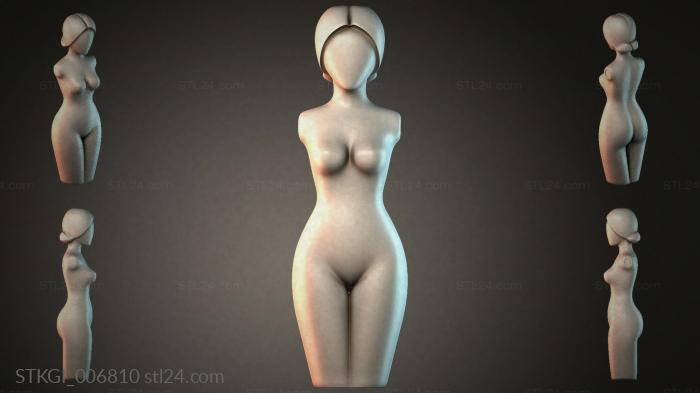 Statues of girls (STKGI_006810) 3D models for cnc