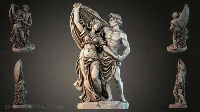 Statues of girls (STKGI_006847) 3D models for cnc