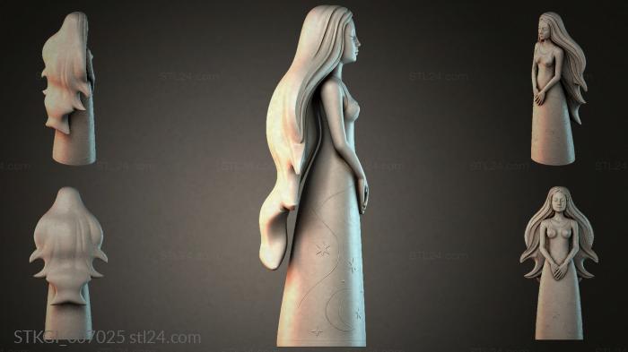 Statues of girls (STKGI_007025) 3D models for cnc