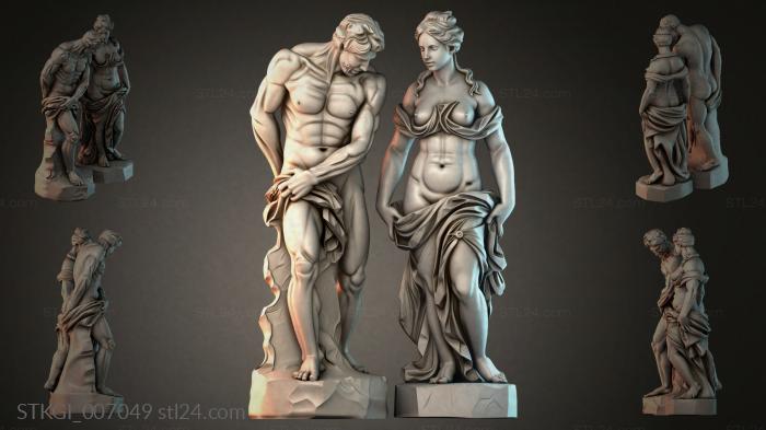 Statues of girls (STKGI_007049) 3D models for cnc