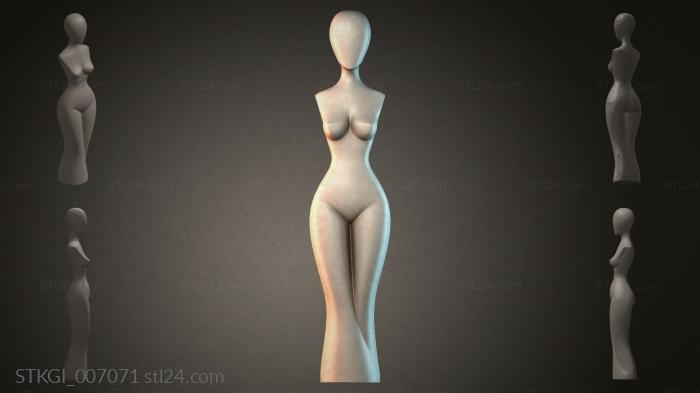 Statues of girls (STKGI_007071) 3D models for cnc