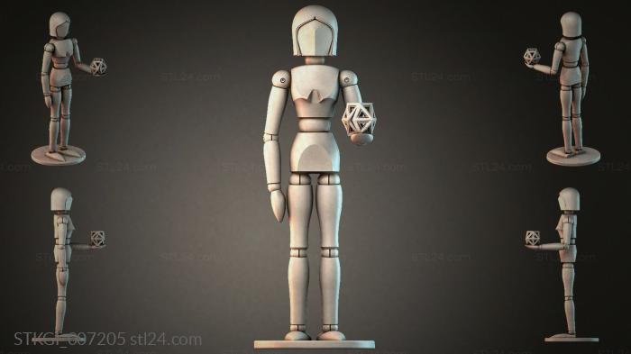 Statues of girls (STKGI_007205) 3D models for cnc