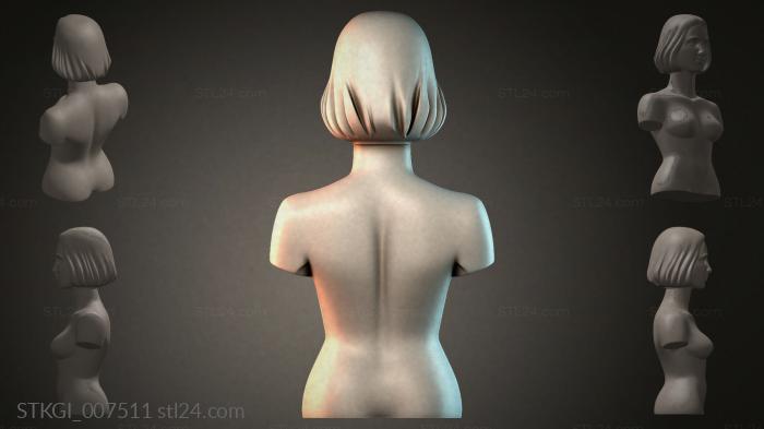 Statues of girls (STKGI_007511) 3D models for cnc