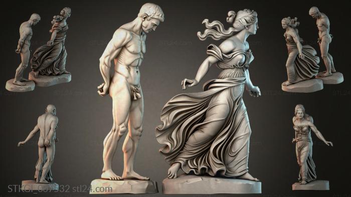 Statues of girls (STKGI_007532) 3D models for cnc