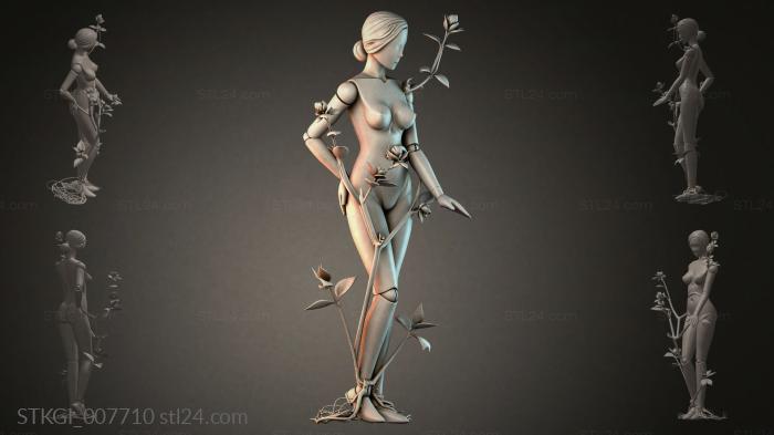 Statues of girls (STKGI_007710) 3D models for cnc