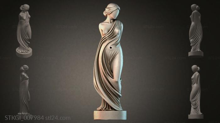 Statues of girls (STKGI_007984) 3D models for cnc