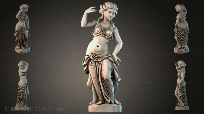 Statues of girls (STKGI_008126) 3D models for cnc