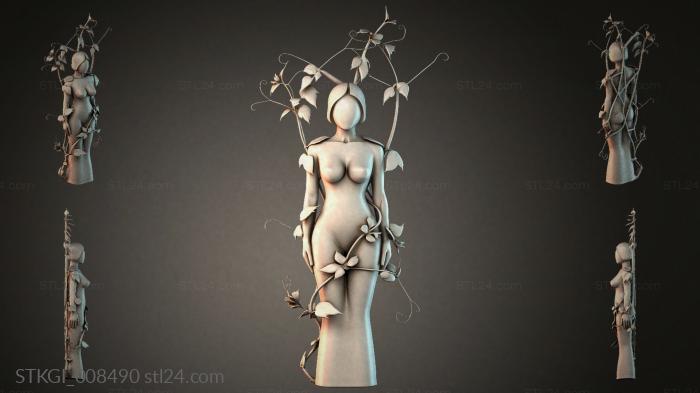 Statues of girls (STKGI_008490) 3D models for cnc